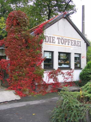 Töpferei Zielinski im Herbst